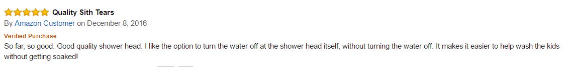 darth vader shower head