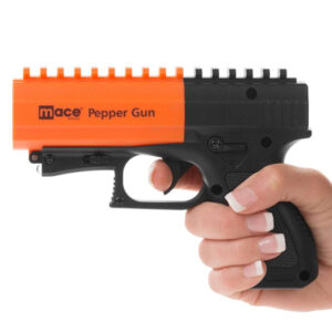 Mace Brand Pepper Gun is the ultimate pepper spray evolved into a gun form.