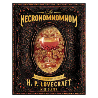 Necronomnomnom cookbook is the recipe book containing dishes from the lore of H.P. Lovecraft